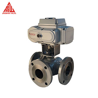 Carbon Steel Three Way Ball Valve