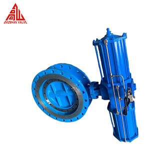 Pneumatic Triple Eccentric Butterfly Valve