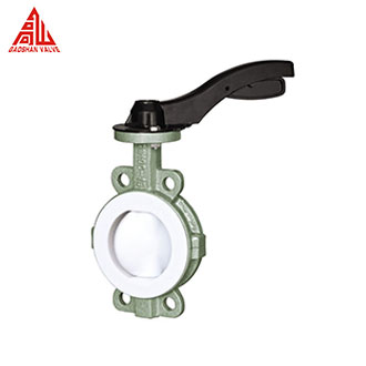 PTFE Lined Butterfly Valve