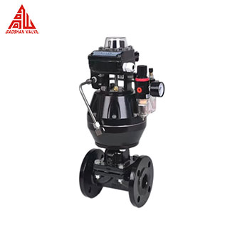 Pneumatic Rubber Lined Diaphragm Valve